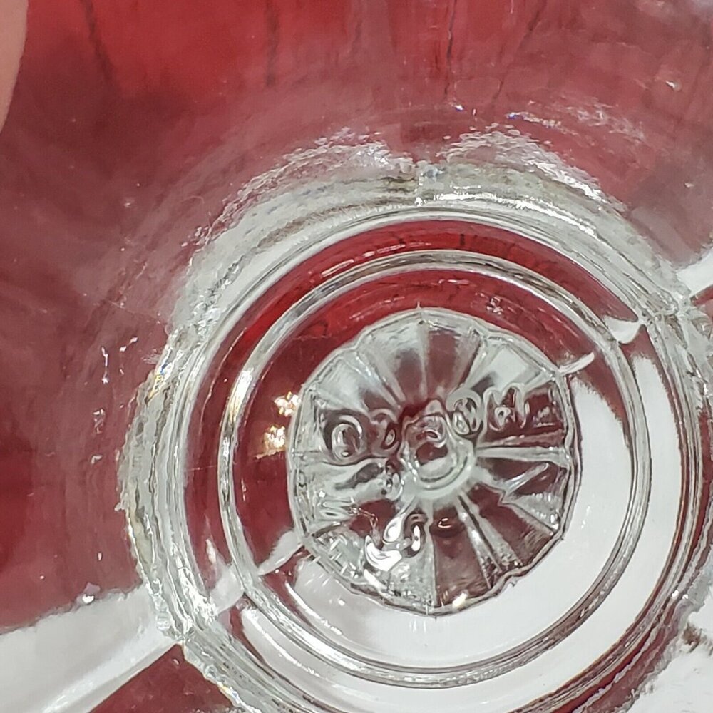 Home Interior Hummingbird Candlestick Holder 11" votive holder etched glass - Picture 8 of 9